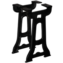 Bankpoten 2 st Y-frame gietijzer