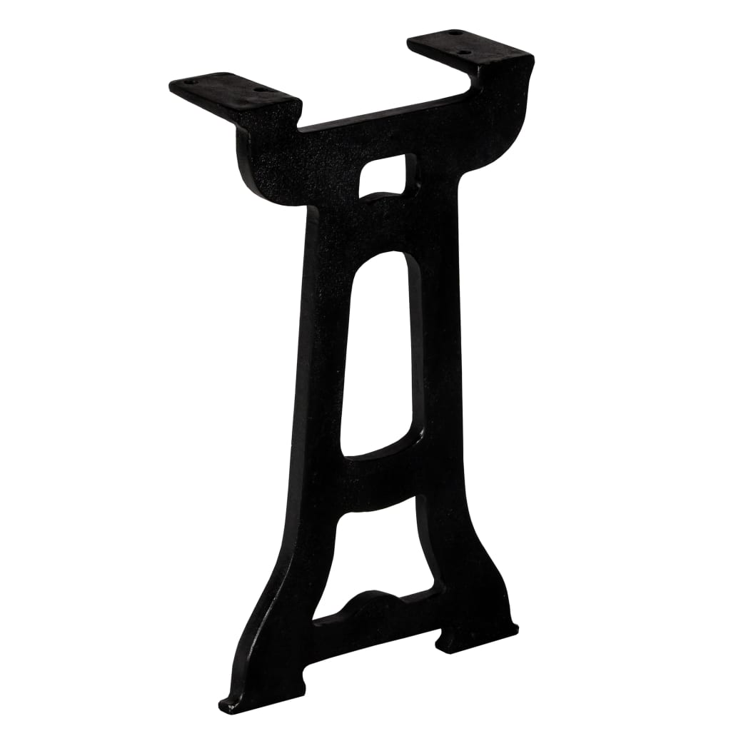 Bankpoten 2 st Y-frame gietijzer