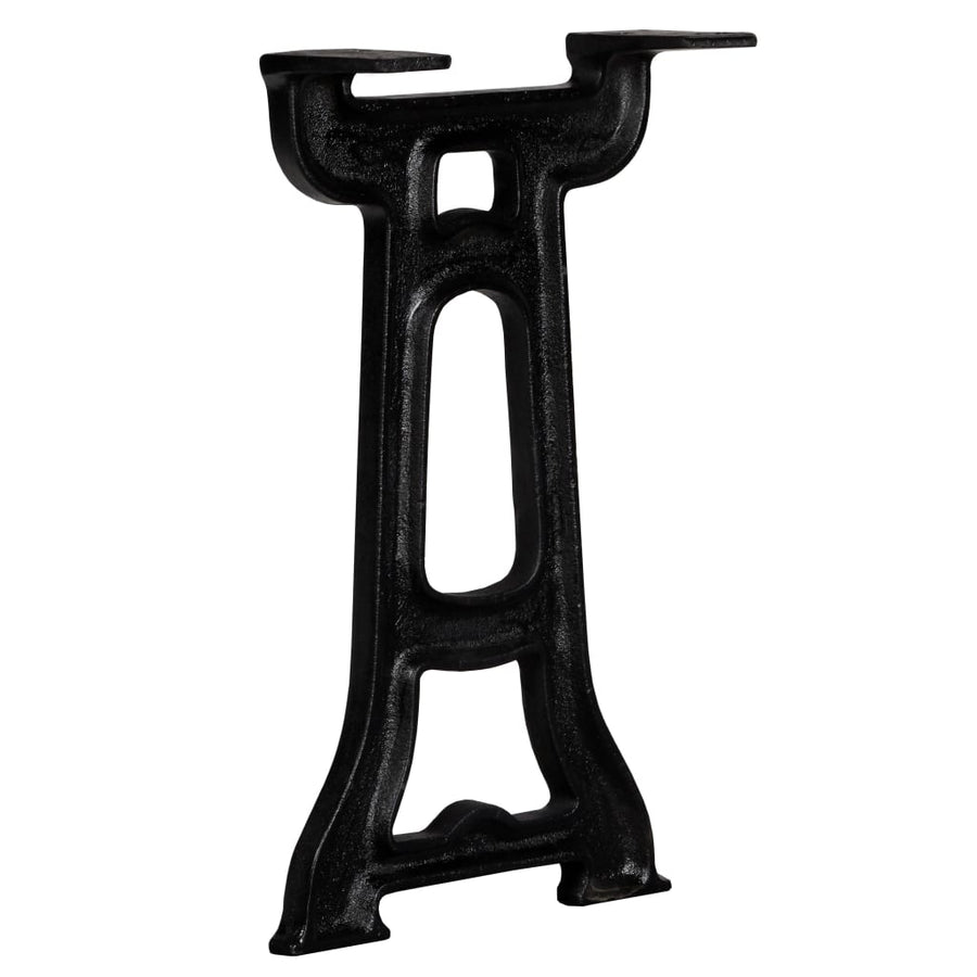Bankpoten 2 st Y-frame gietijzer