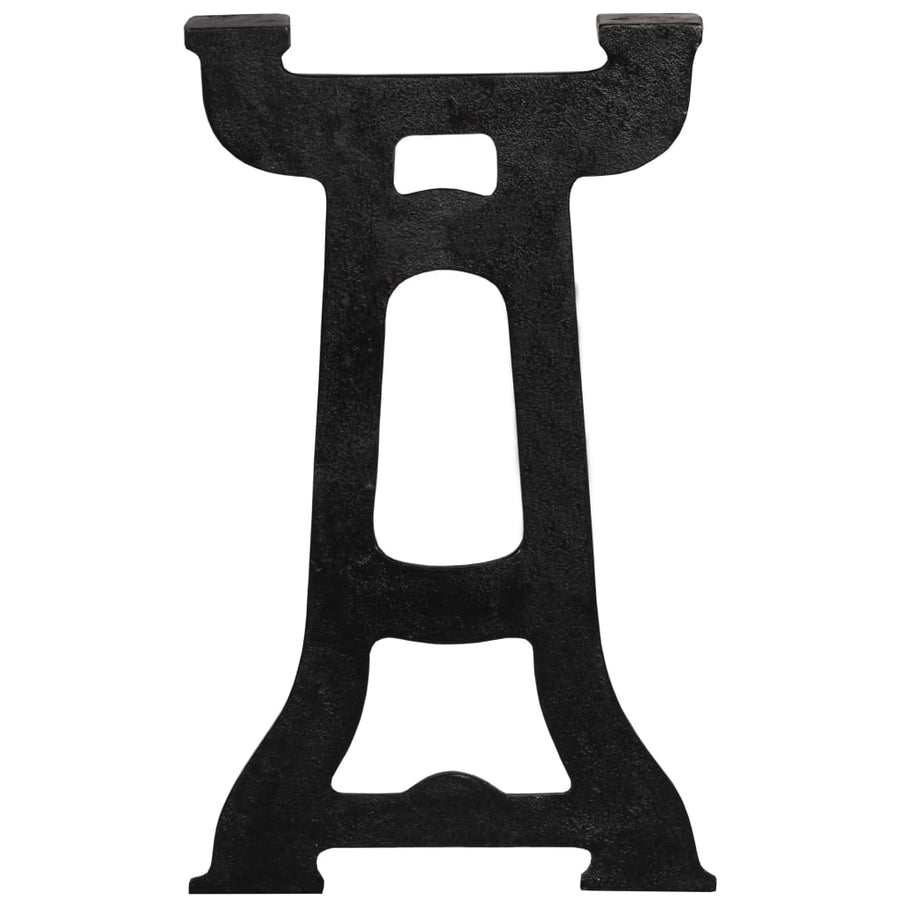 Bankpoten 2 st Y-frame gietijzer