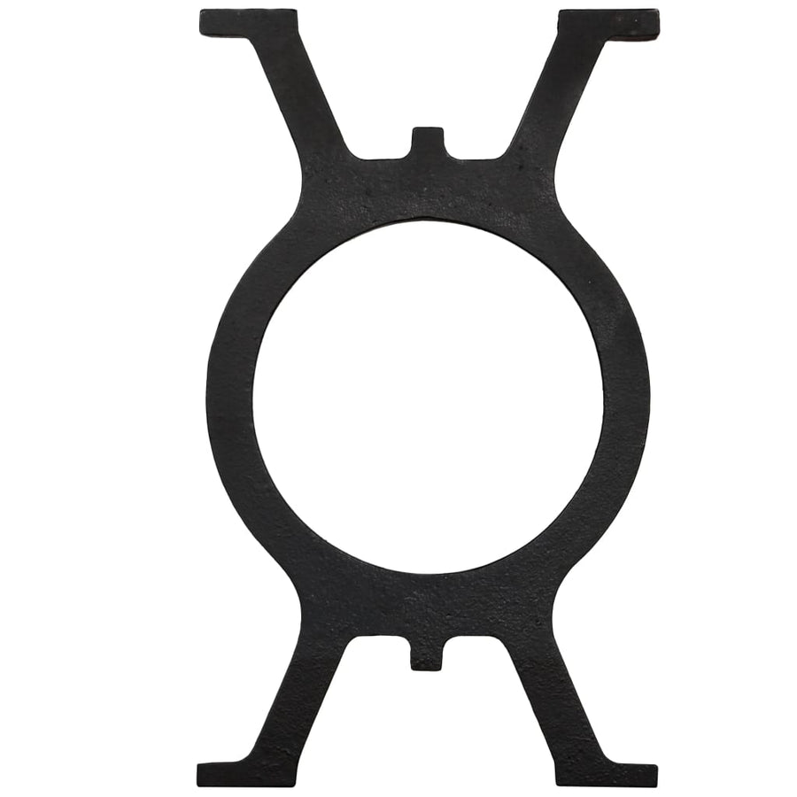 Poten Gietijzer Bank O-frame