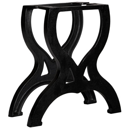 Salontafelpoten 2 st X-frame gietijzer