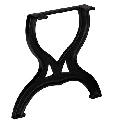 Salontafelpoten 2 st X-frame gietijzer