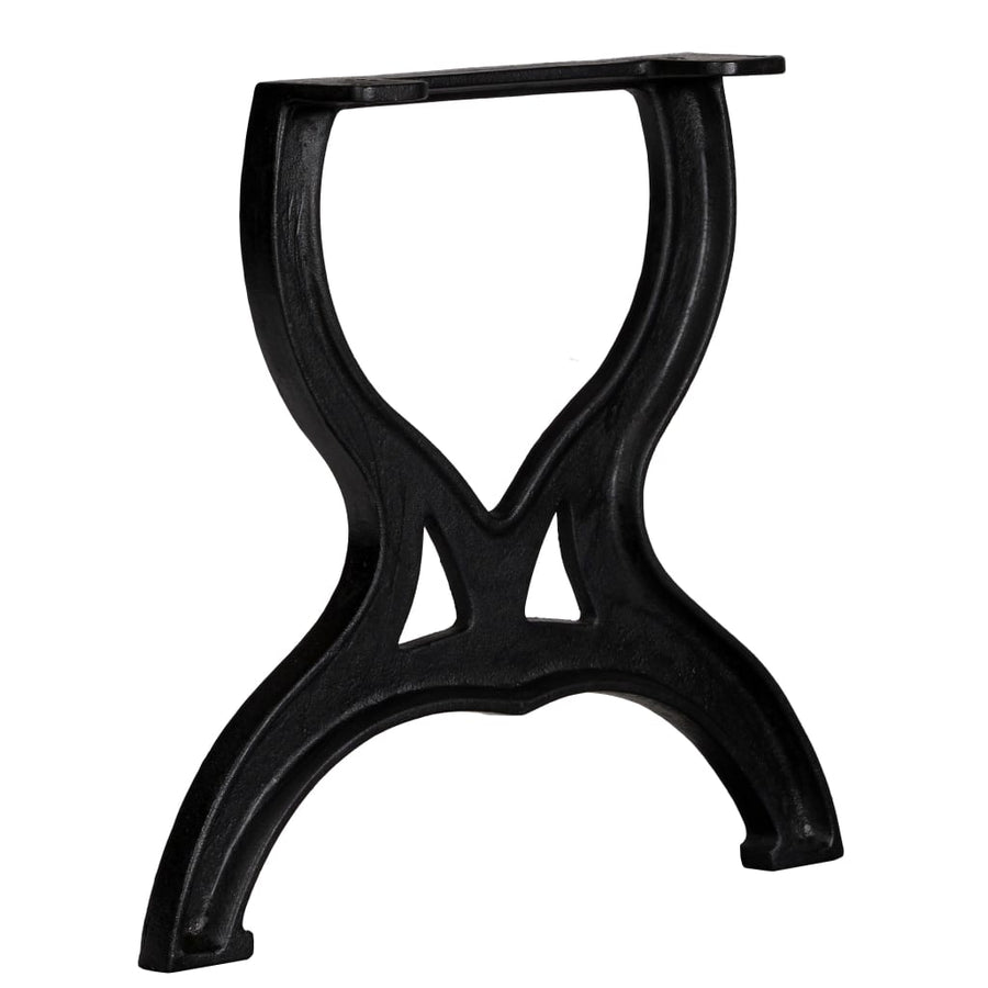 Salontafelpoten 2 st X-frame gietijzer