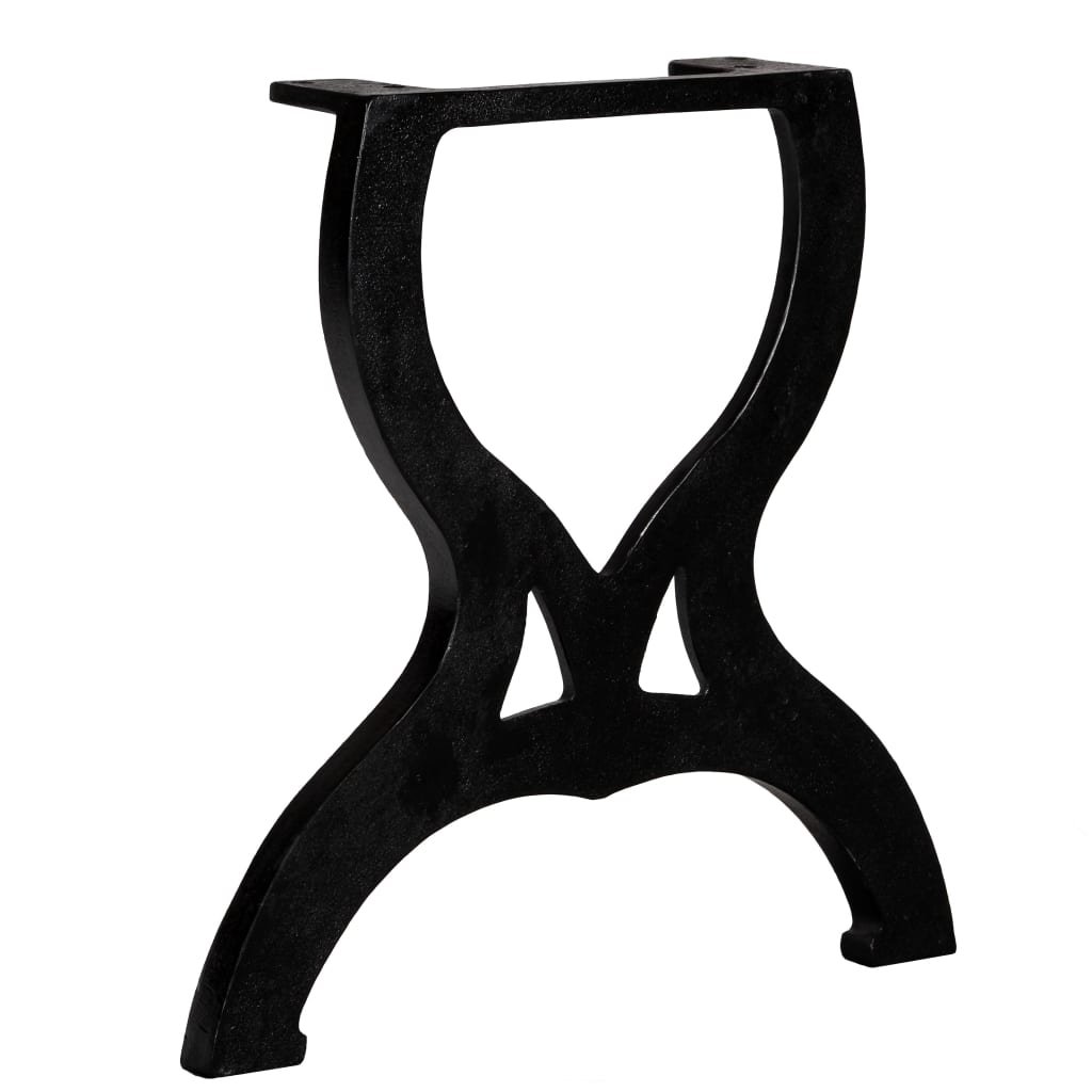Salontafelpoten 2 st X-frame gietijzer