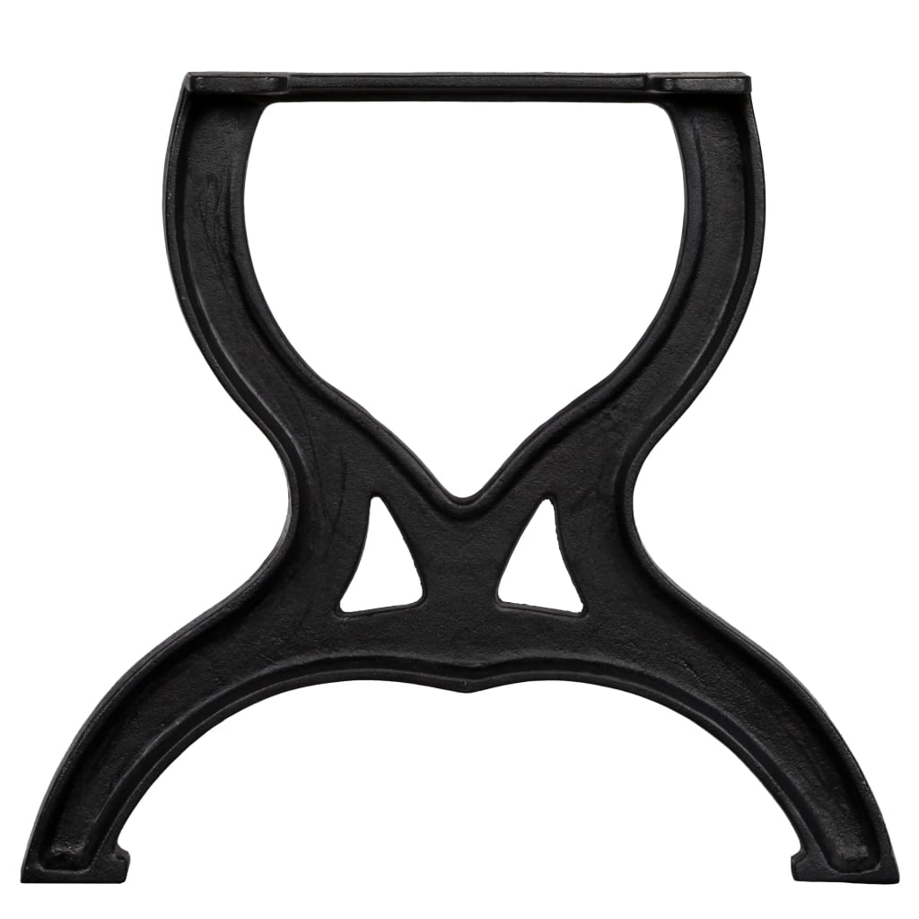 Salontafelpoten 2 st X-frame gietijzer