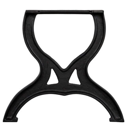Salontafelpoten 2 st X-frame gietijzer