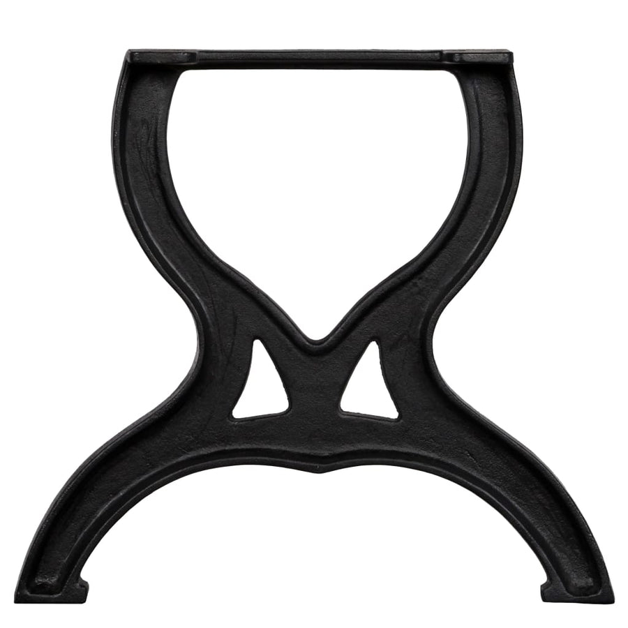 Salontafelpoten 2 st X-frame gietijzer