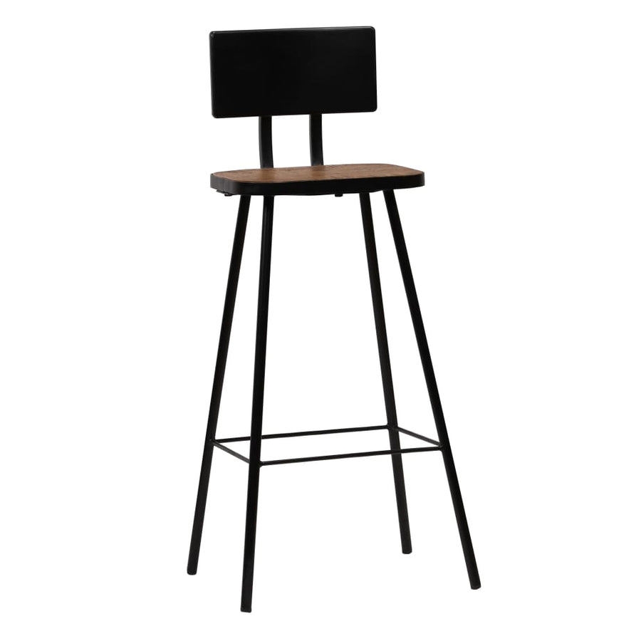Barkrukken Massief Gerecycled Hout 2
