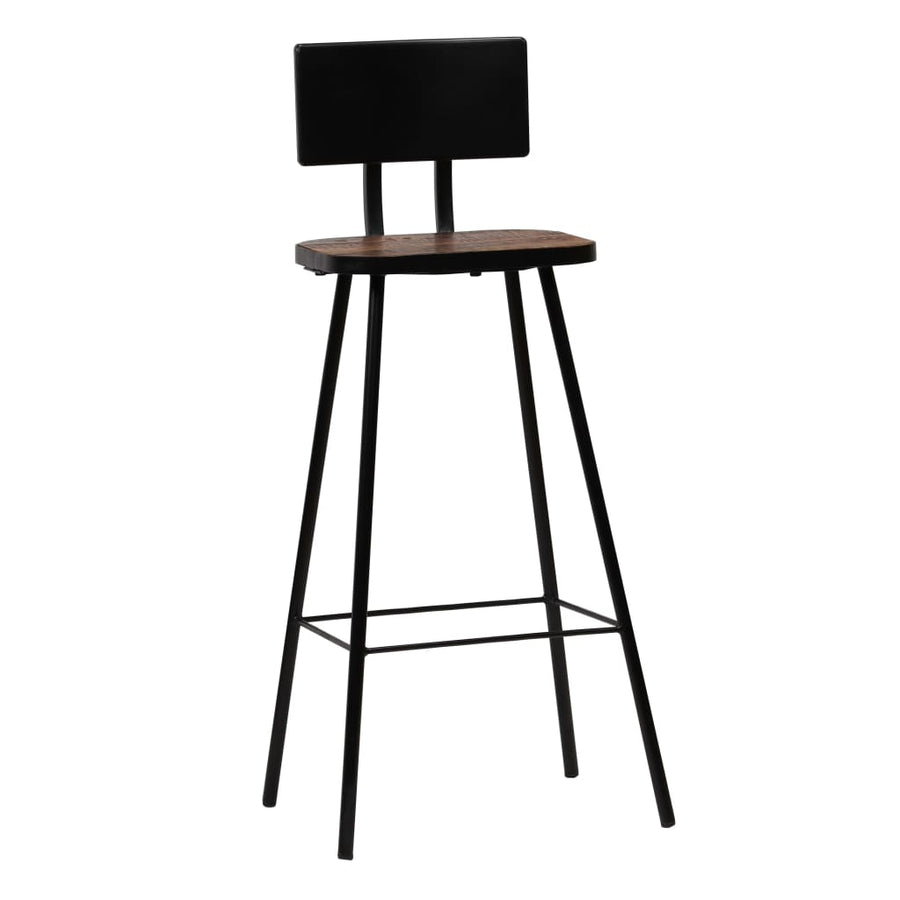 Barkrukken Massief Gerecycled Hout 2