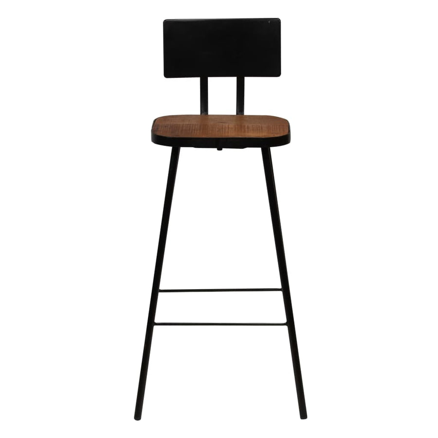 Barkrukken Massief Gerecycled Hout 4