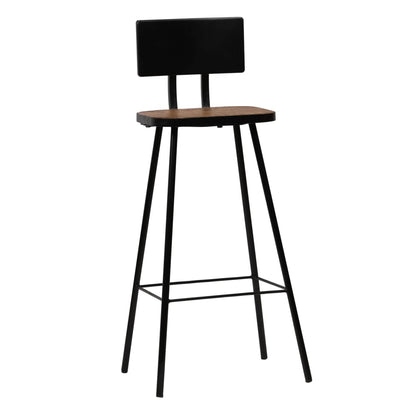 Barkrukken Massief Gerecycled Hout 4