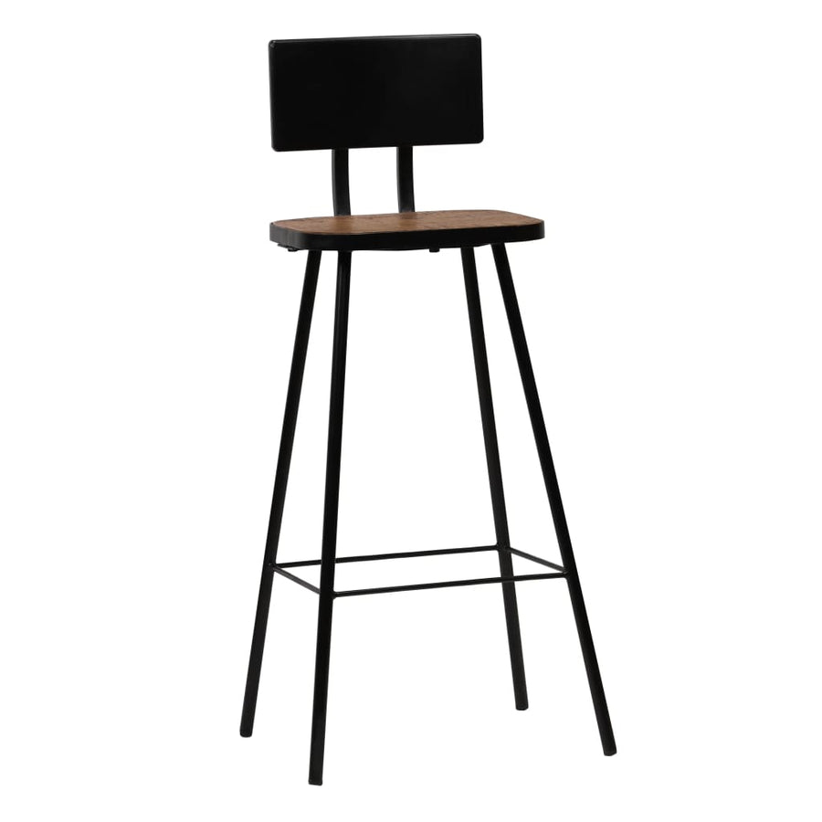 Barkrukken Massief Gerecycled Hout 4