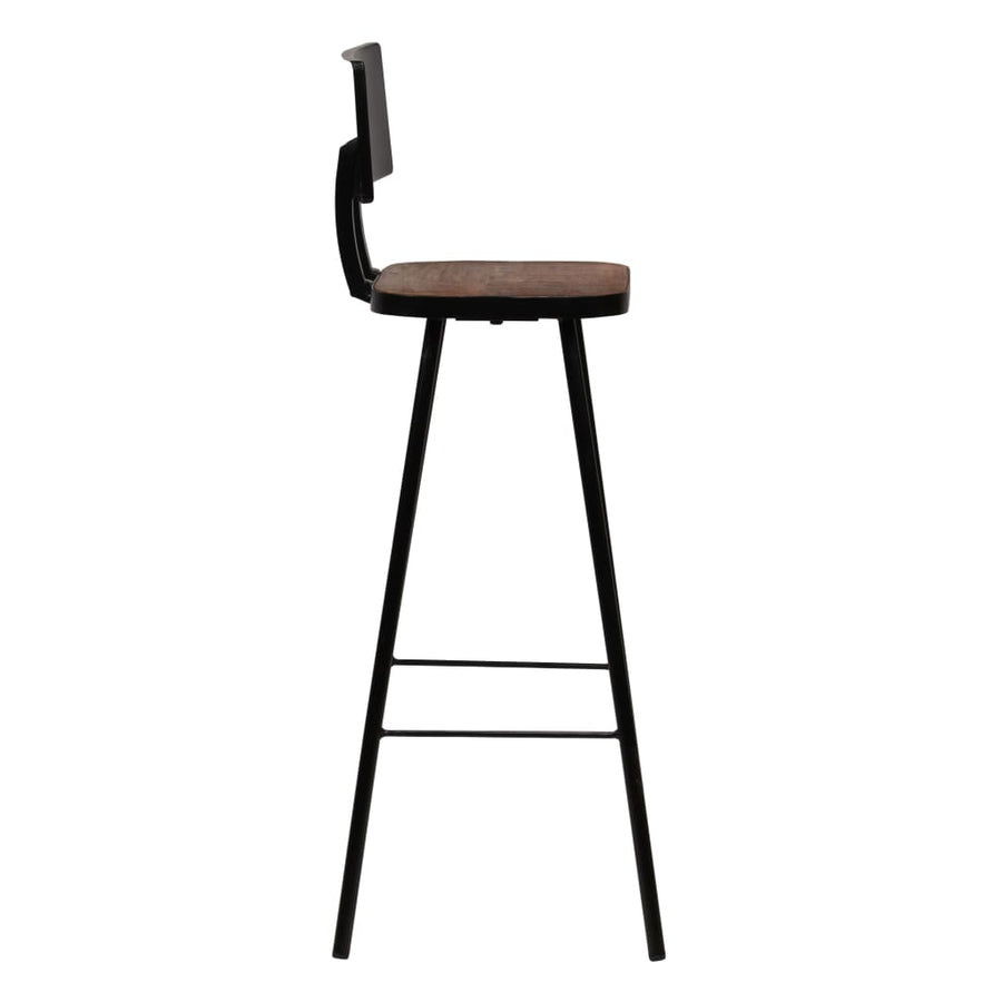 Barkrukken Massief Gerecycled Hout 4