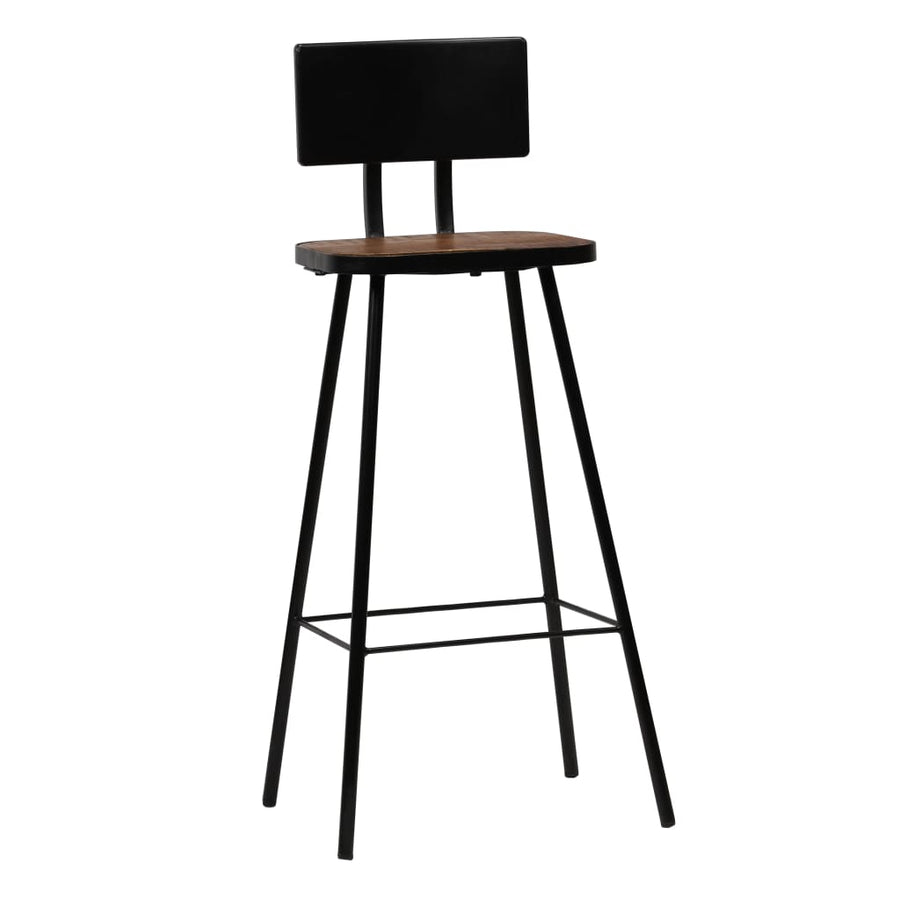 Barkrukken Massief Gerecycled Hout 4