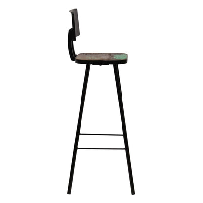 Barkrukken Massief Gerecycled Hout 2