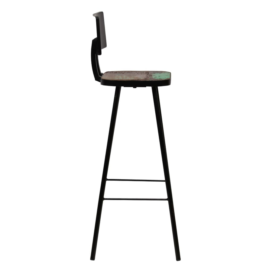 Barkrukken Massief Gerecycled Hout 2