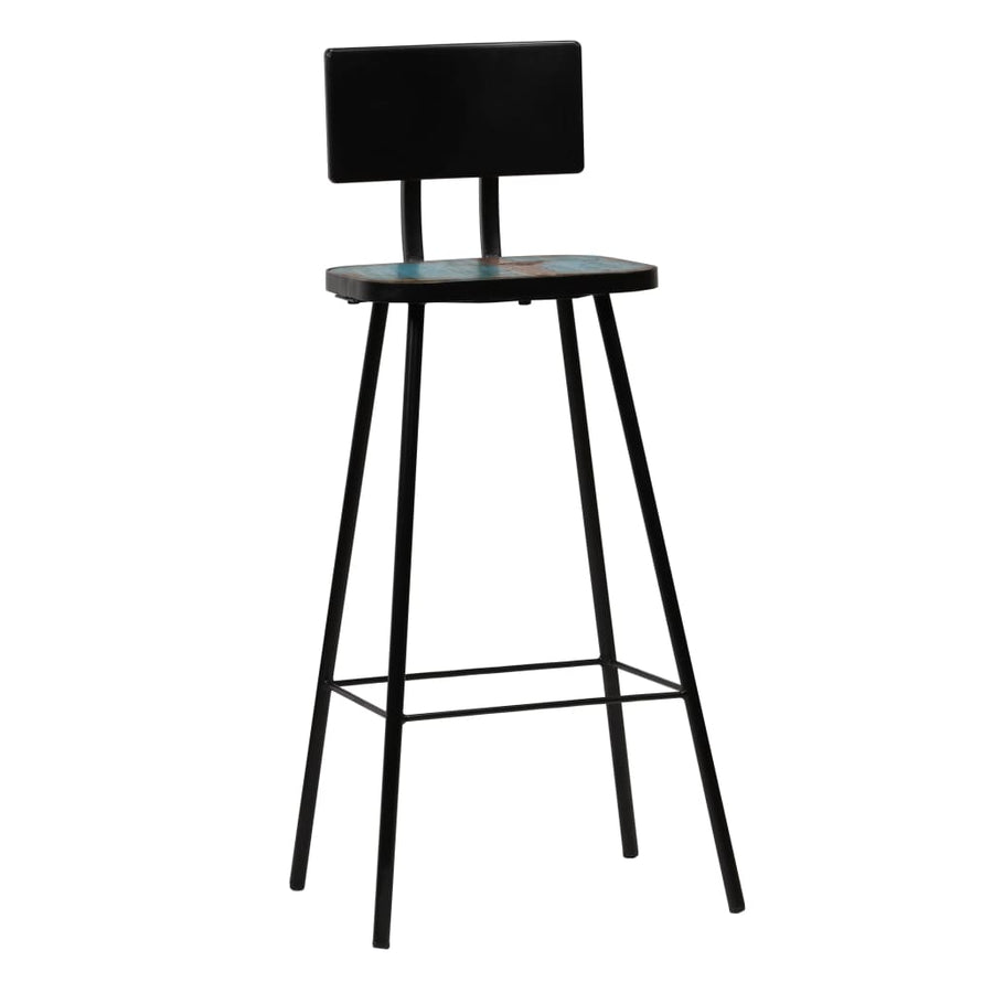 Barkrukken Massief Gerecycled Hout 2