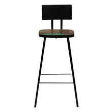 Barkrukken Massief Gerecycled Hout 4