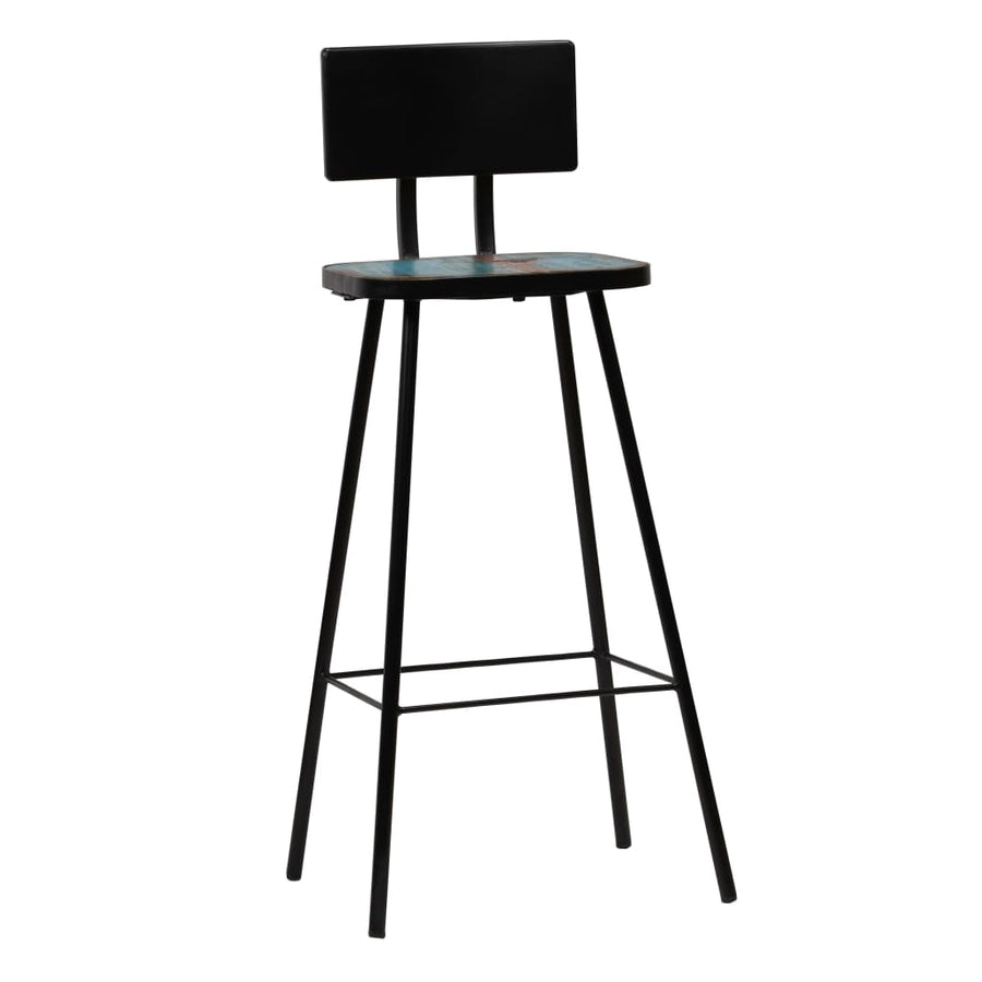 Barkrukken Massief Gerecycled Hout 4