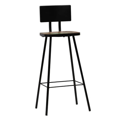 Barkrukken Massief Gerecycled Hout 4