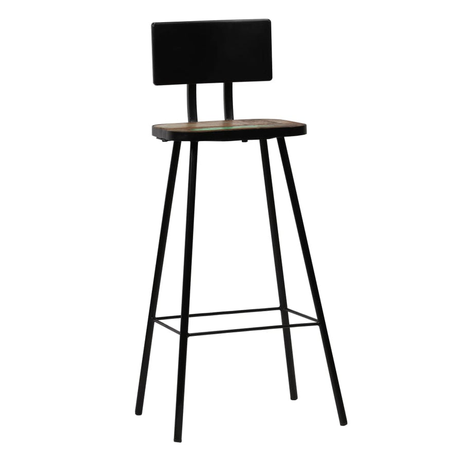 Barkrukken Massief Gerecycled Hout 4
