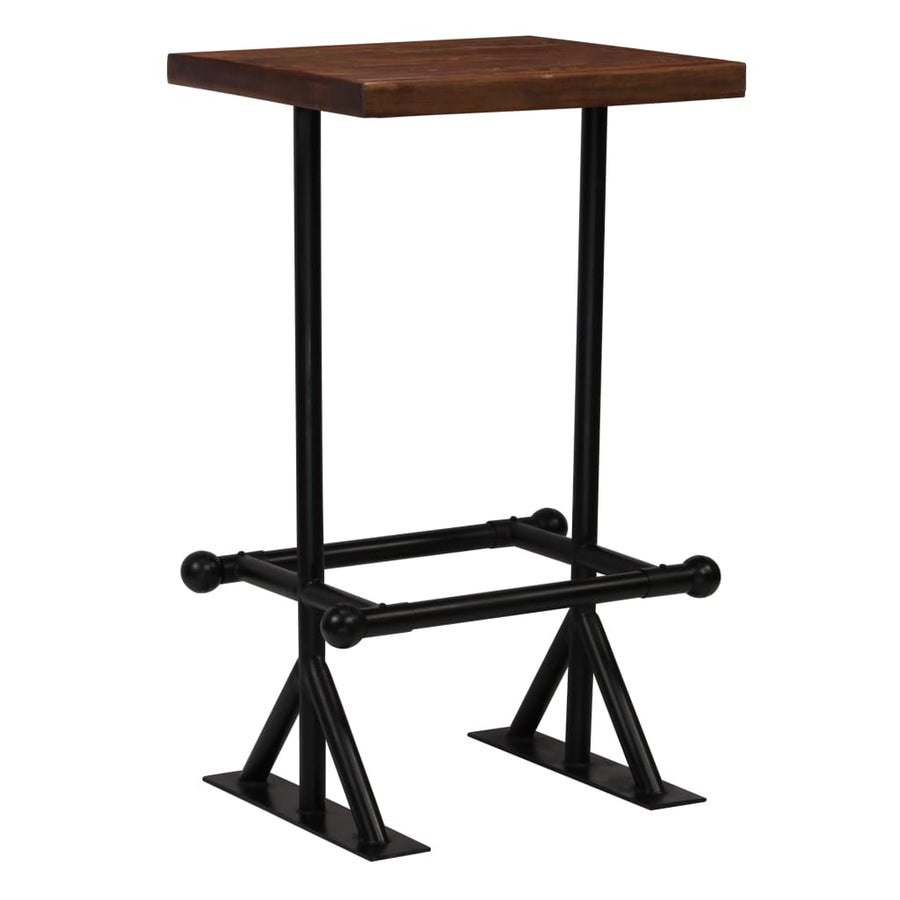 -Delige Barset Massief Gerecycled Hout 3
