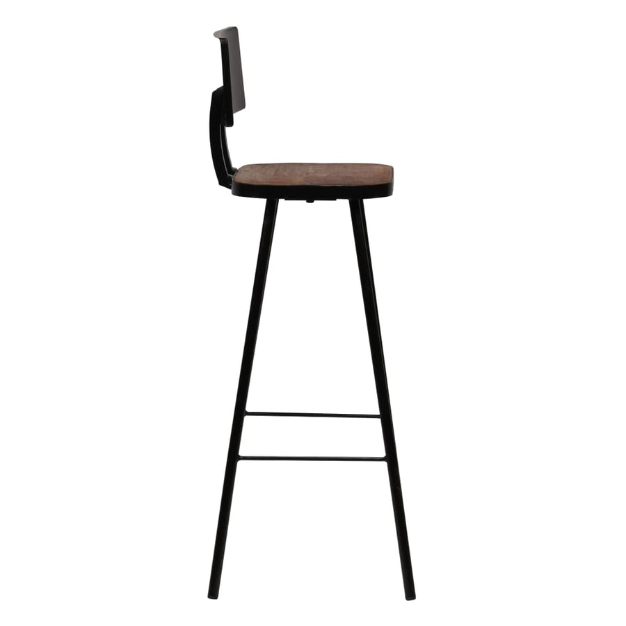 -Delige Barset Massief Gerecycled Hout 3