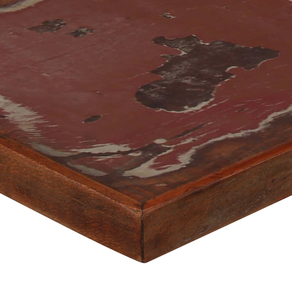 -Delige Barset Massief Gerecycled Hout Meerkleurig 5
