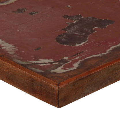 -Delige Barset Massief Gerecycled Hout Meerkleurig 5
