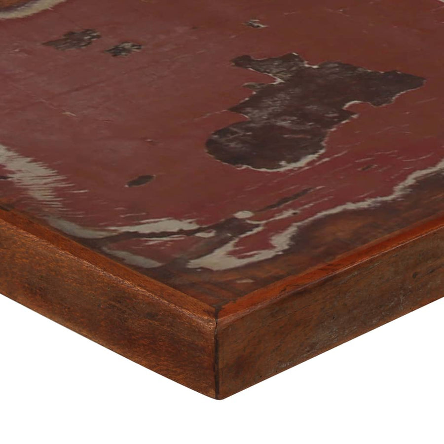 -Delige Barset Massief Gerecycled Hout Meerkleurig 5