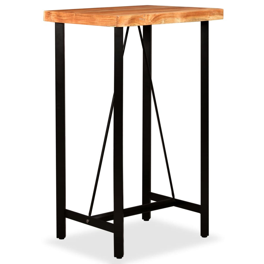 Bartafel Massief Acaciahout 60 x 60 x 107 cm