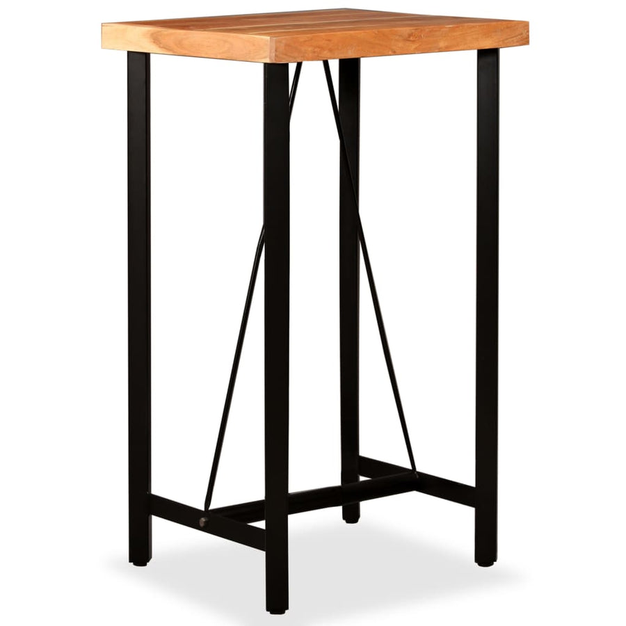 Bartafel Massief Acaciahout 60 x 60 x 107 cm