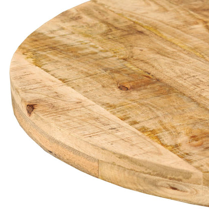 Eettafel 180 cm massief mangohout en staal