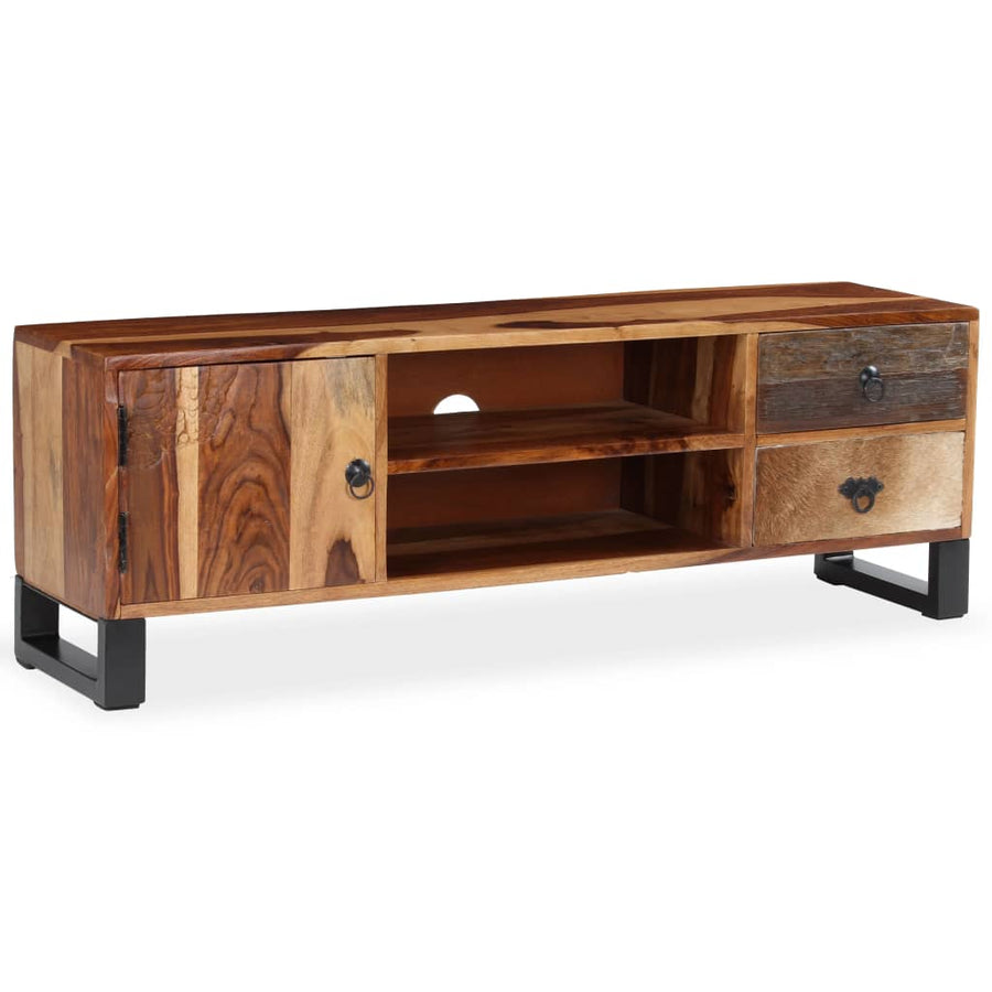 10-Delige Loungeset Met Kussens Poly Rattan Beige Blauw
