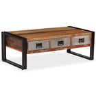 Salontafel 100x50x35 cm gerecycled hout