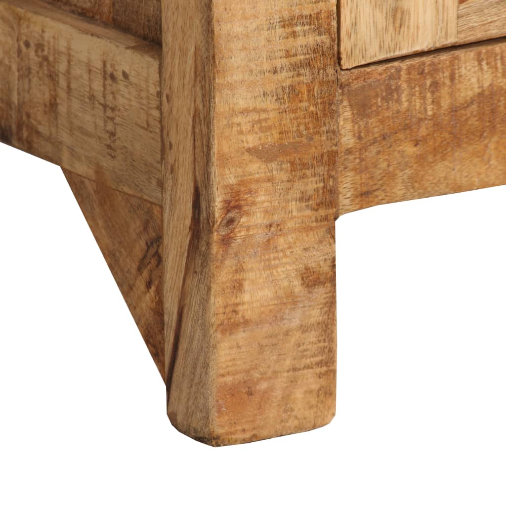 Dressoir met schappen 65x30x180 cm massief mangohout