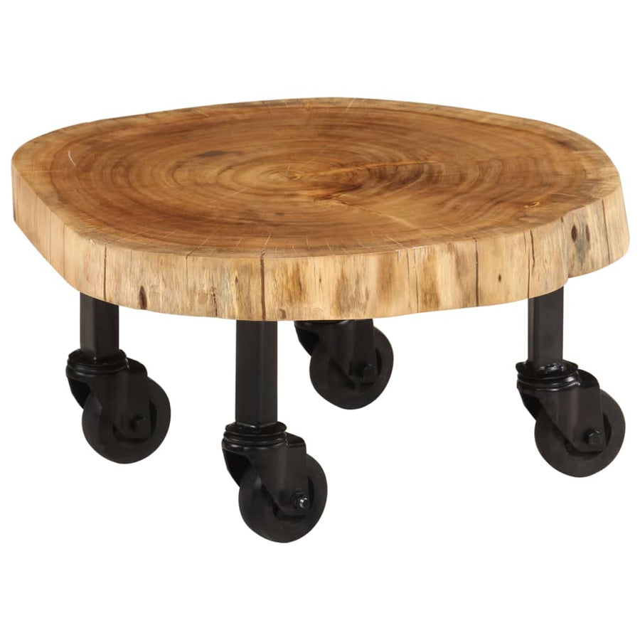 Salontafel 60X55X25 Cm Massief Acaciahout
