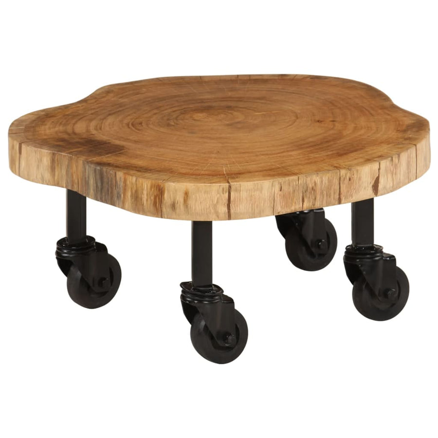 Salontafel 60X55X25 Cm Massief Acaciahout