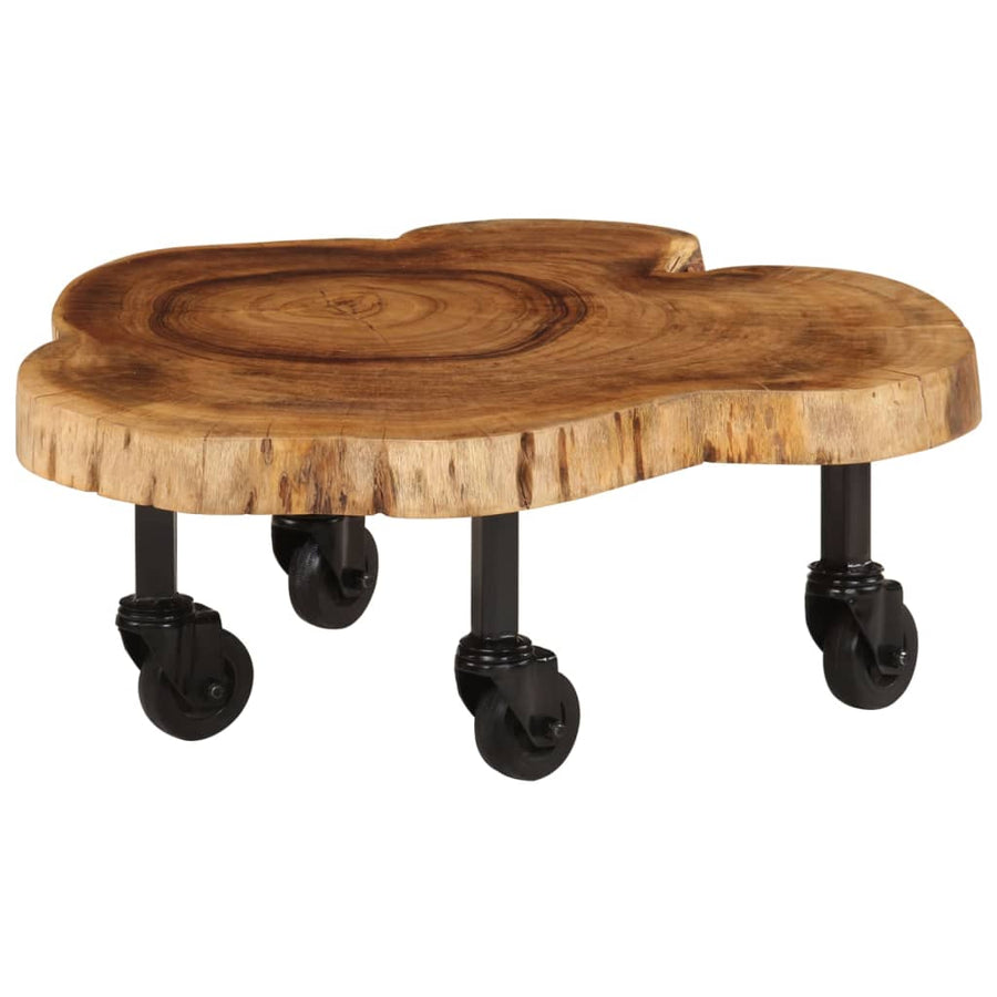 Salontafel 60X55X25 Cm Massief Acaciahout
