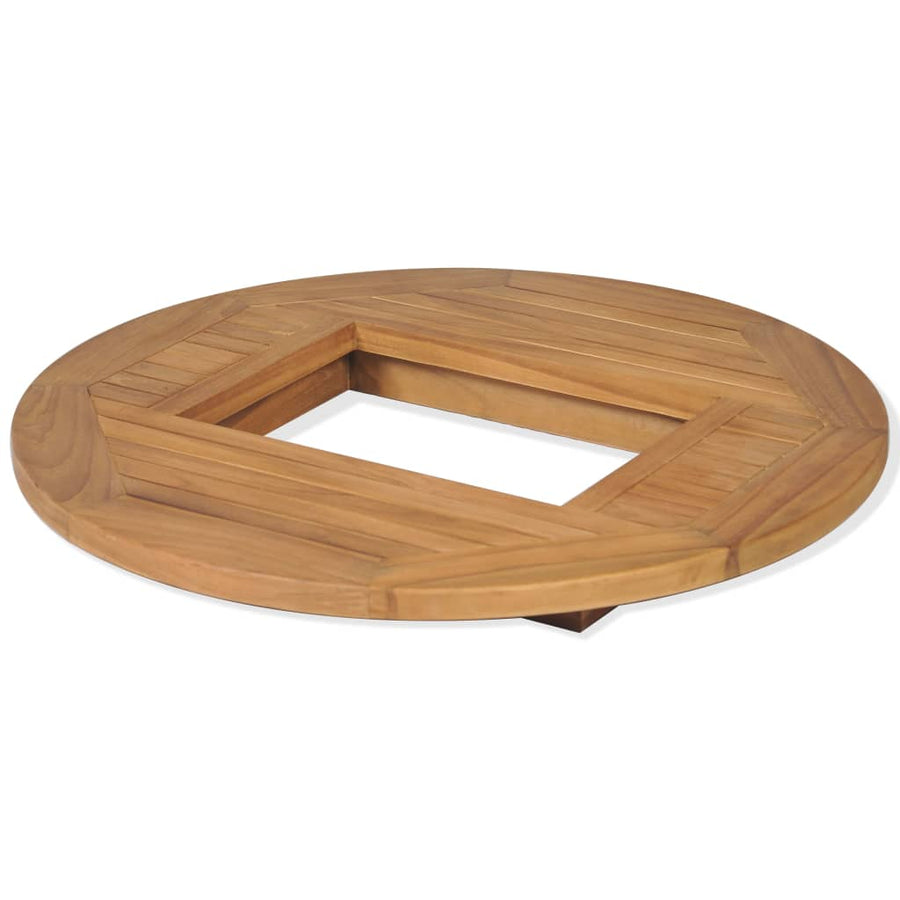 Tafelblad Voor Bierkrat 70 Cm Teakhout
