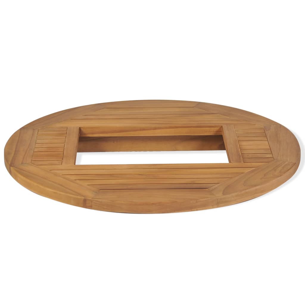 Tafelblad Voor Bierkrat 70 Cm Teakhout