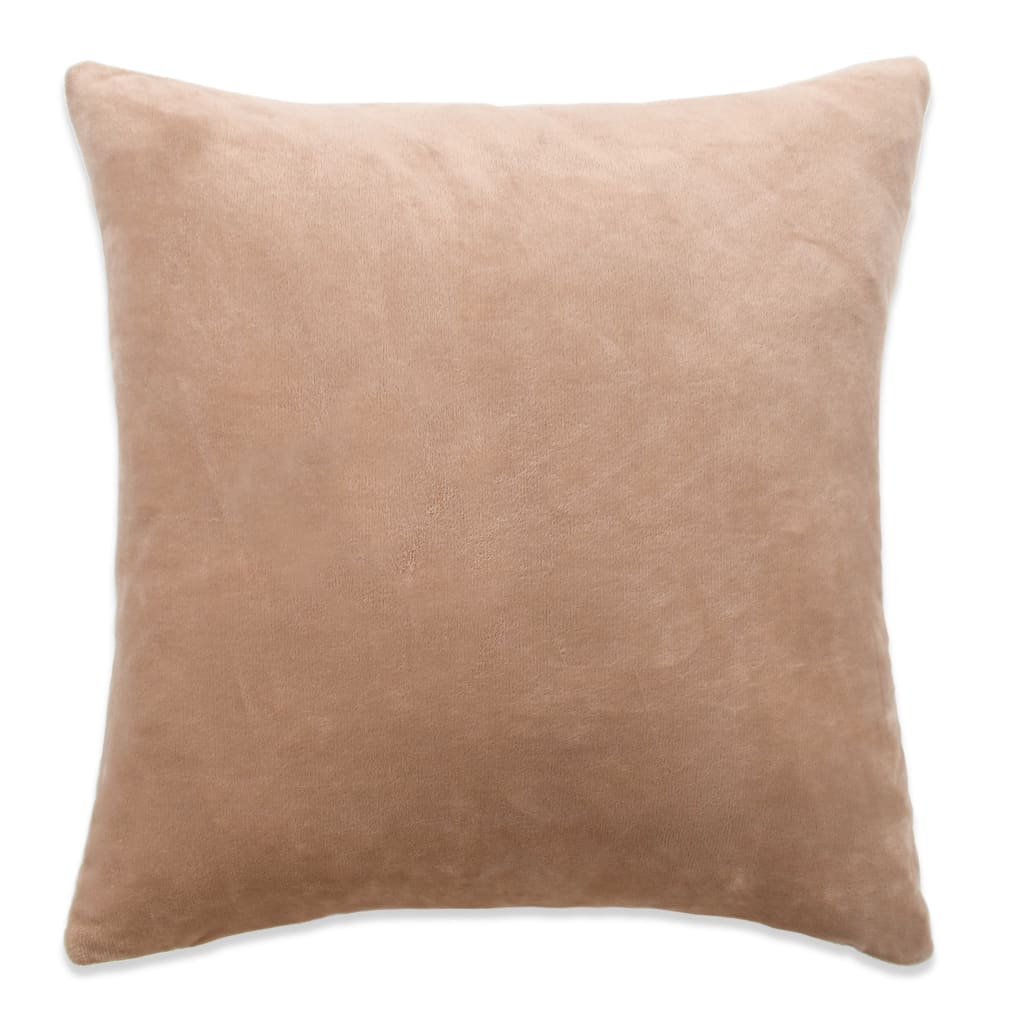 -Delige Sierkussenset Stof 45 x 45 cm Beige