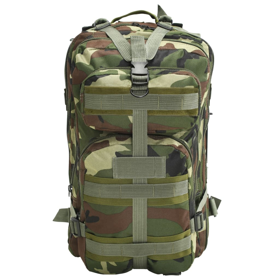 Rugzak legerstijl 50 L camouflage Camouflage