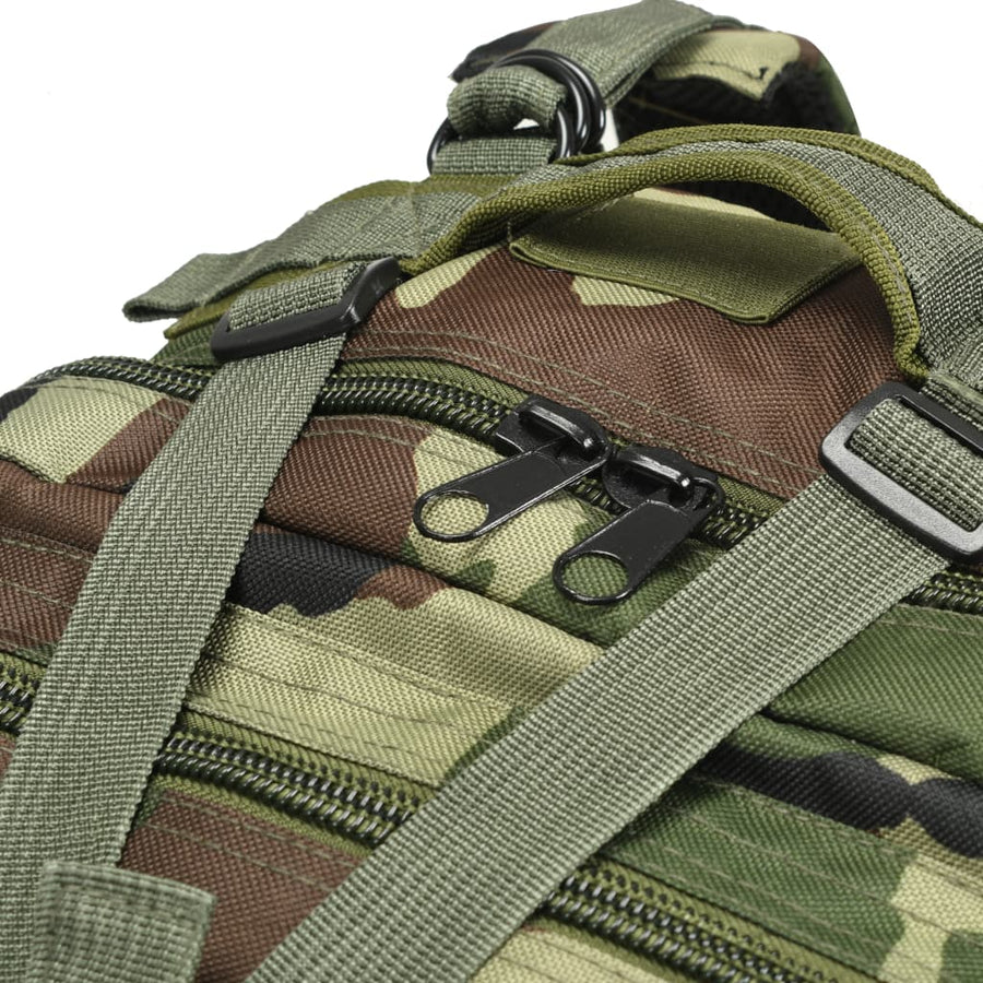 Rugzak legerstijl 50 L camouflage Camouflage