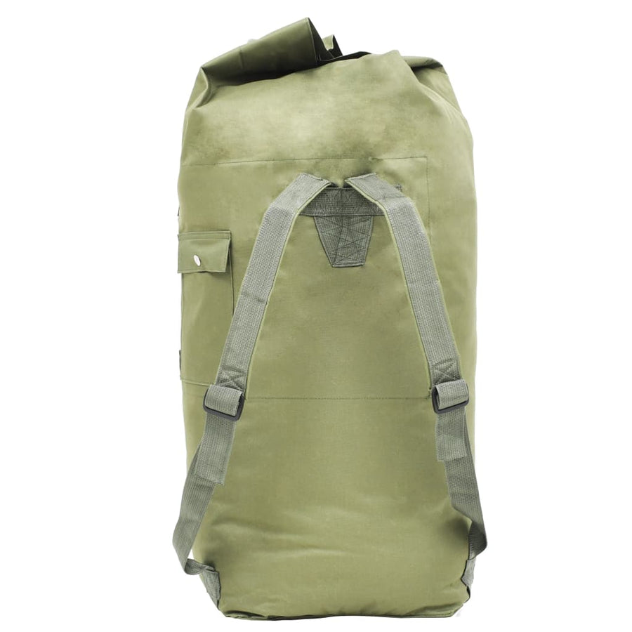 Sporttas Legerstijl 85 L Olijfgroen