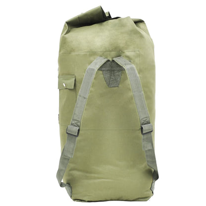 Sporttas Legerstijl 85 L Olijfgroen
