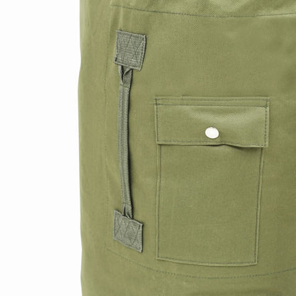 Sporttas Legerstijl 85 L Olijfgroen