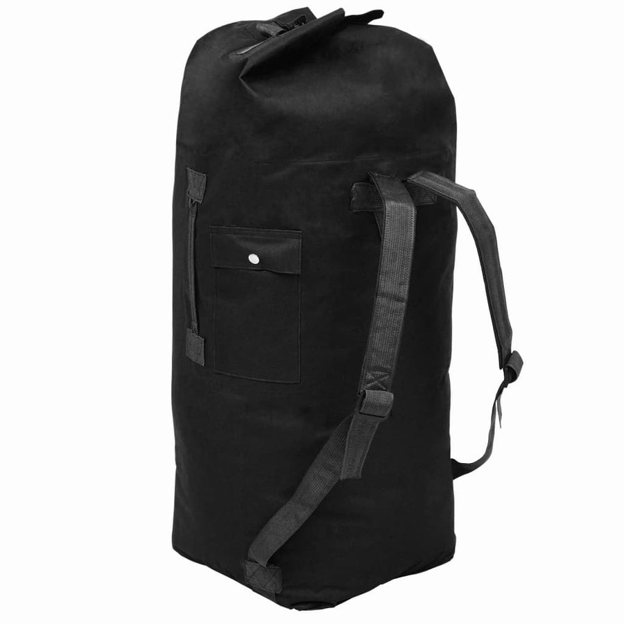 Plunjezak legerstijl 85 L zwart Zwart