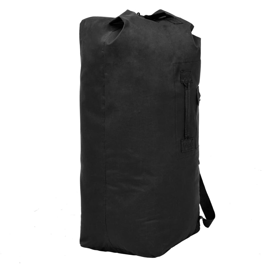 Plunjezak legerstijl 85 L zwart Zwart